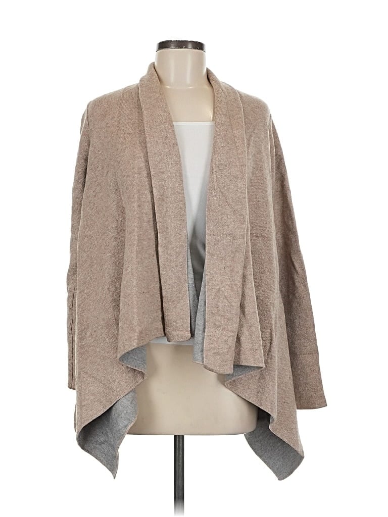 Pre-owned Zara Cardigan Sweater In Brown