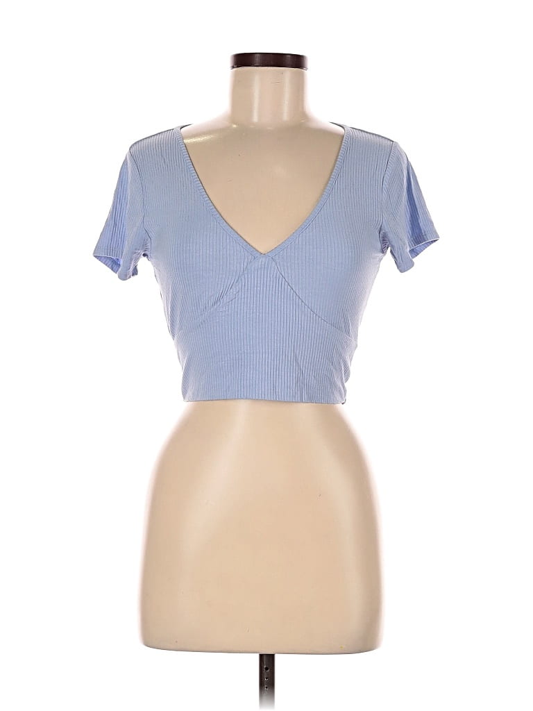 Pre-owned Pacsun Short Sleeve T-shirt In Blue