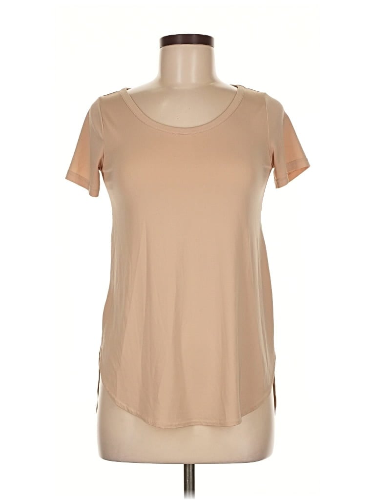 Pre-owned Balera Dancewear Short Sleeve T-shirt In Brown