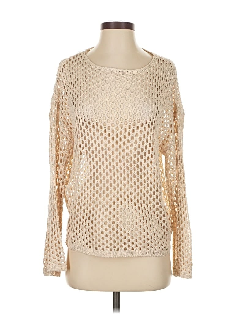 Pre-owned Altar'd State Pullover Sweater In Brown