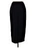 Michele 100% Polyester Solid Black Formal Skirt Size 8 - photo 1