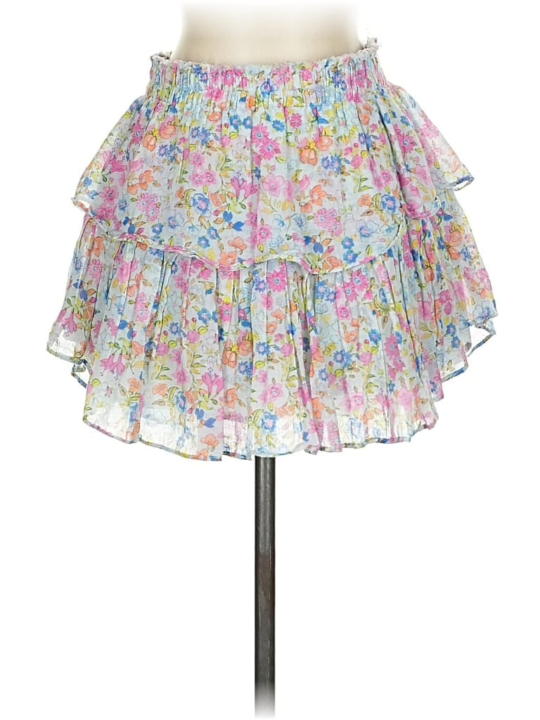 Pre-owned Loveshackfancy Casual Skirt In Pink