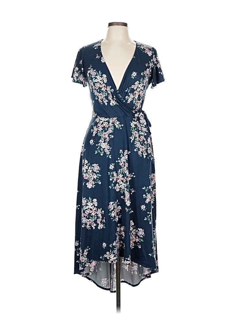 Pre-owned Fortune + Ivy Casual Dress In Blue