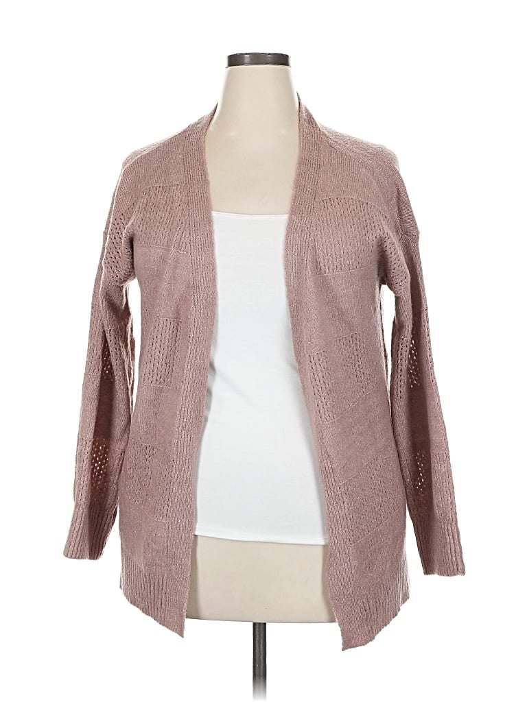 Pre-owned Truself Cardigan Sweater In Pink