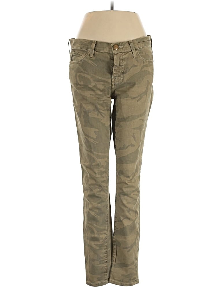 Pre-owned Current Elliott Jeans In Green