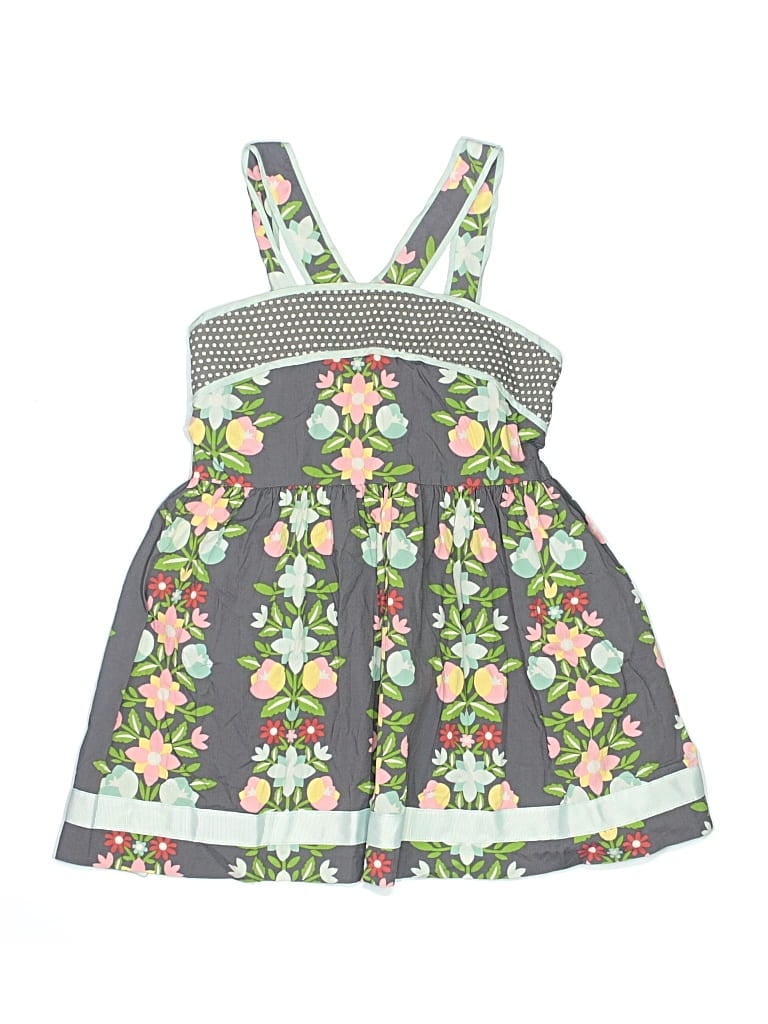Pre-owned Matilda Jane Kids' Dress In Gray