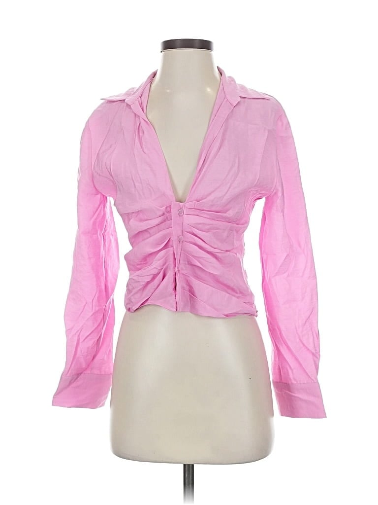 Pre-owned Zara Jacket In Pink