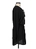 Rory Beca 100% Polyester Solid Black Casual Dress Size M - photo 4