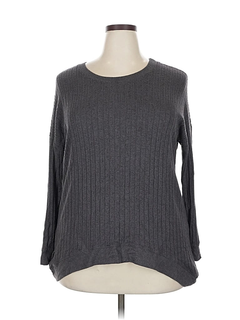 Pre-owned Nally & Millie Pullover Sweater In Gray