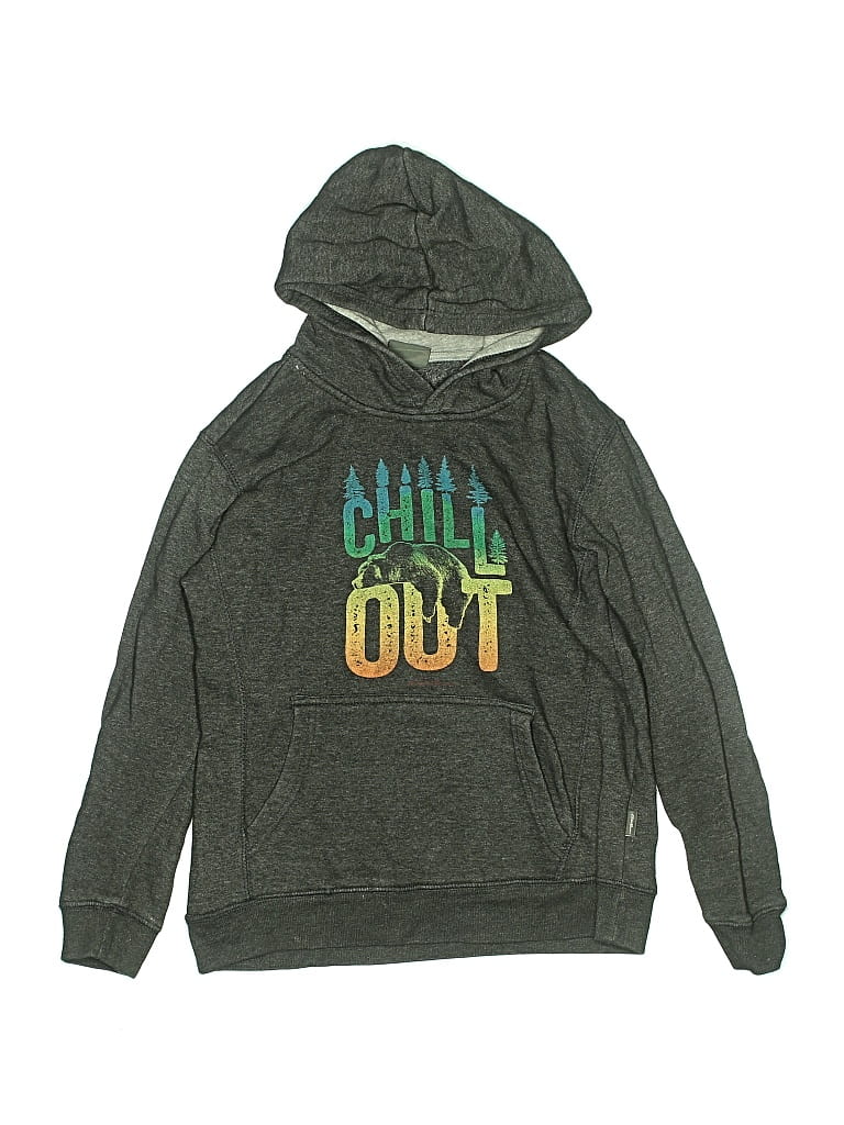 Pre-owned Eddie Bauer Kids' Pullover Hoodie In Green