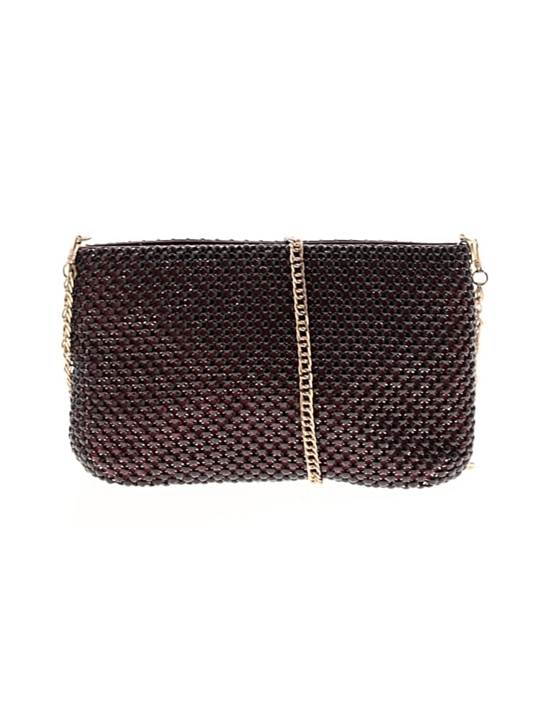 Pre-owned Unbranded Crossbody Bag In Burgundy