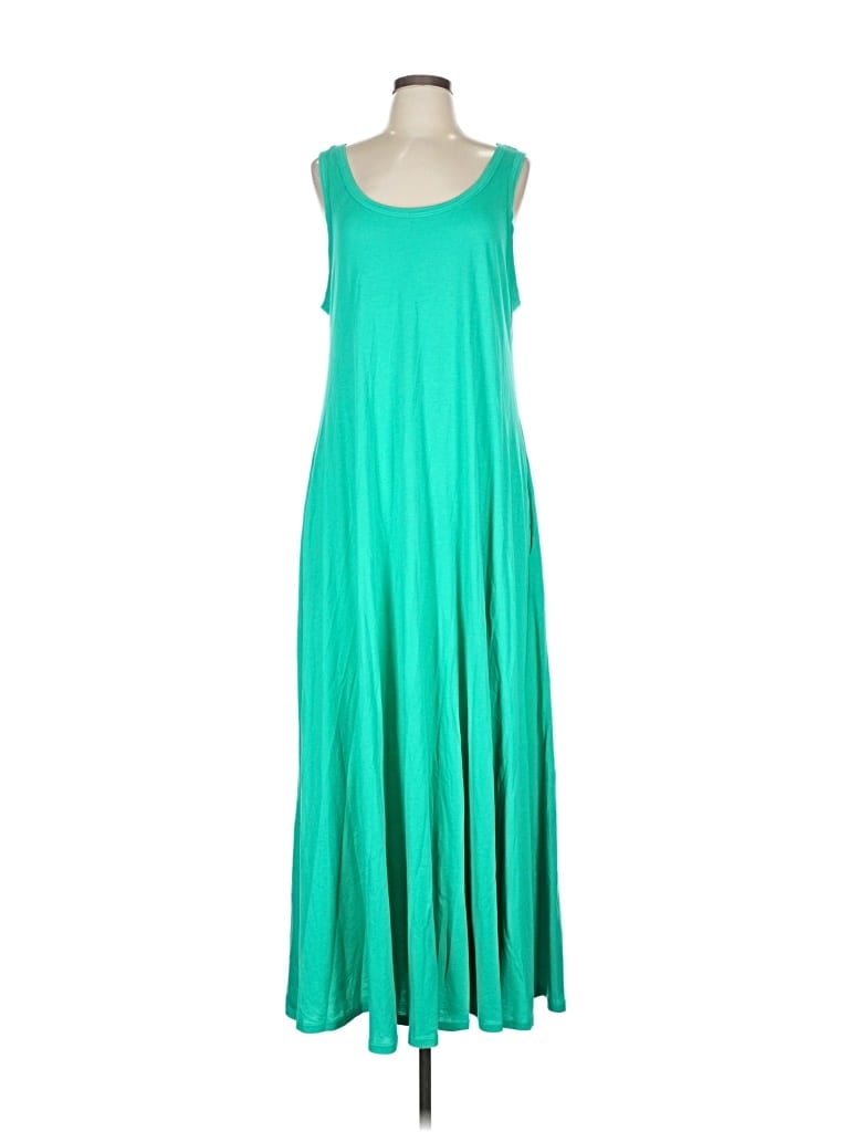 Pre-owned Soft Surroundings Casual Dress In Blue