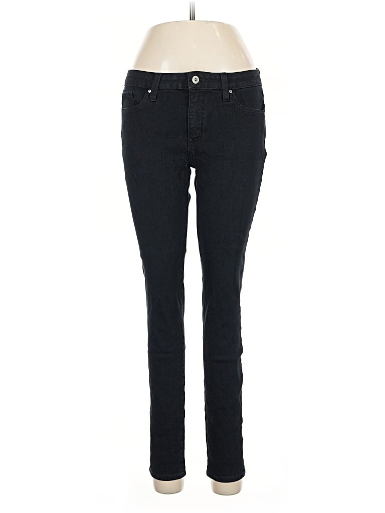 Pre-owned Just Black Jeans In Black