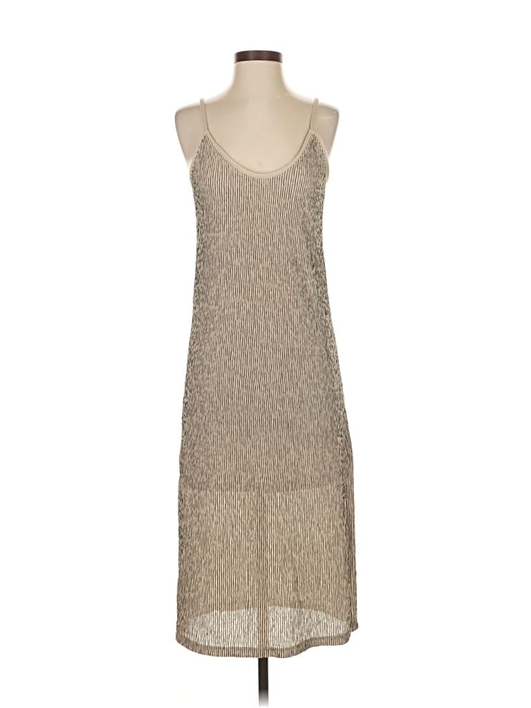 Pre-owned Mng Suit Casual Dress In Brown