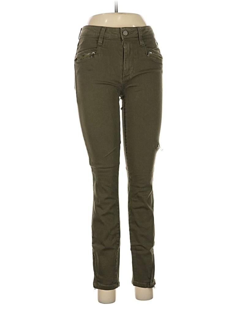 Pre-owned Paige Casual Pants In Green