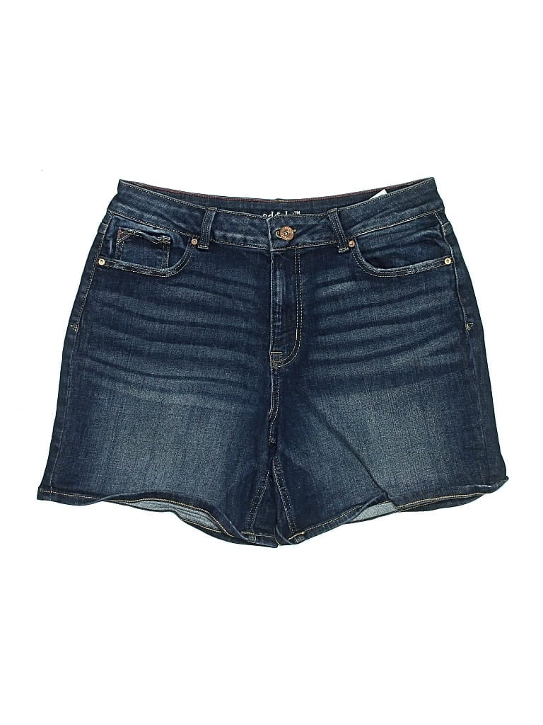 Pre-owned Edgely Denim Shorts In Blue