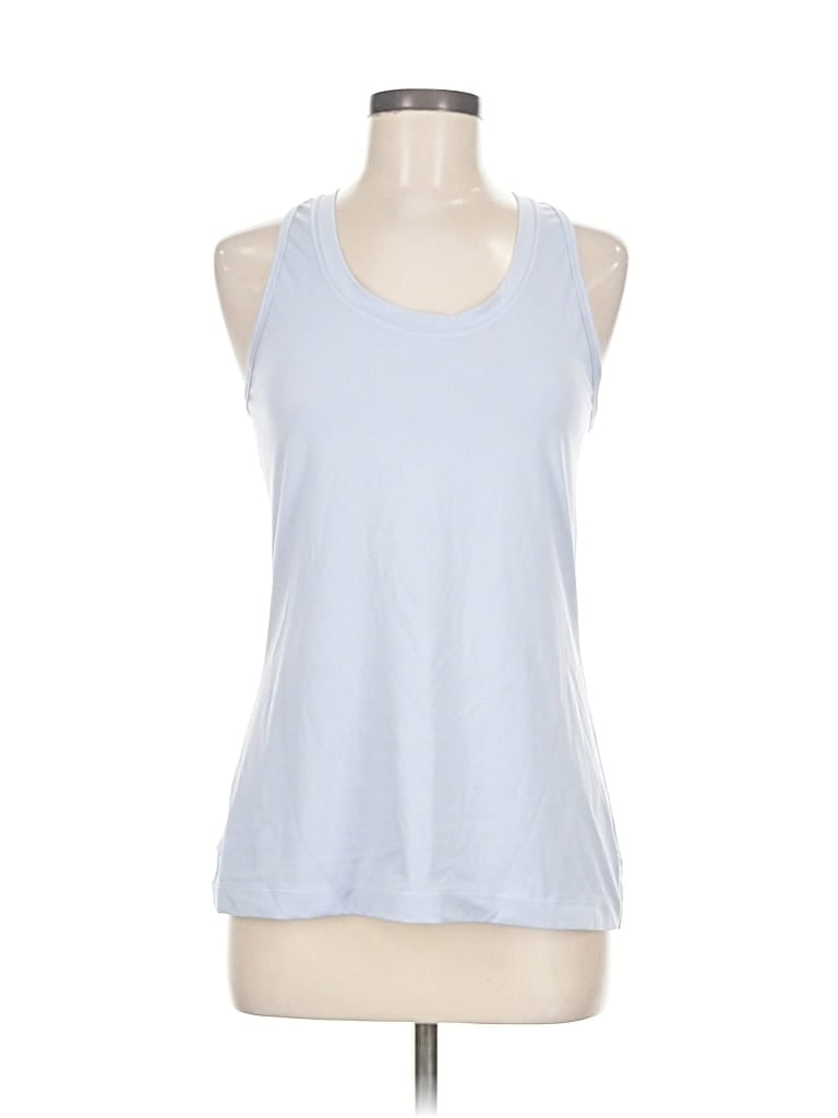 Pre-owned Athleta Sleeveless T-shirt In Blue