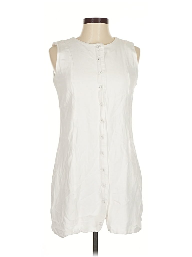 Pre-owned Sincerely Jules Casual Dress In White