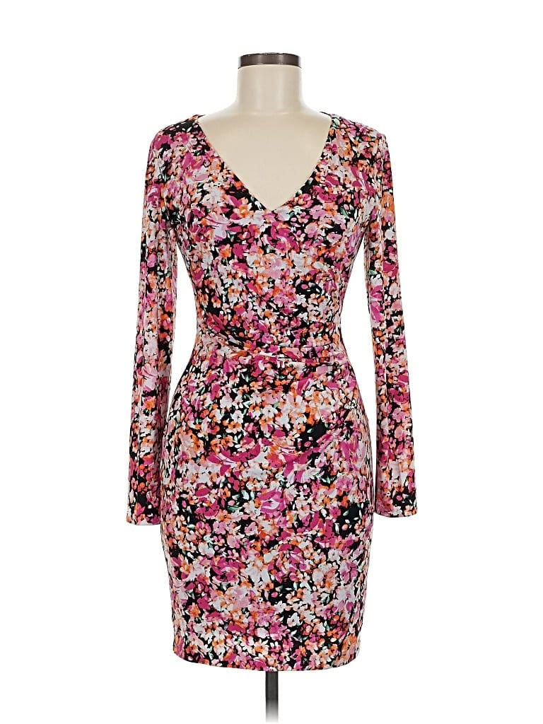 Pre-owned Guess Cocktail Dress In Pink