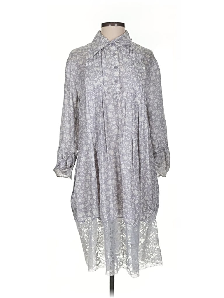 Pre-owned Miss June Casual Dress In Gray