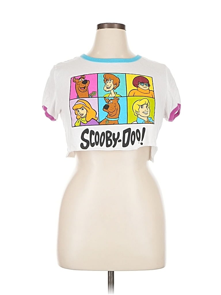 Pre-owned Assorted Brands Short Sleeve T-shirt In White