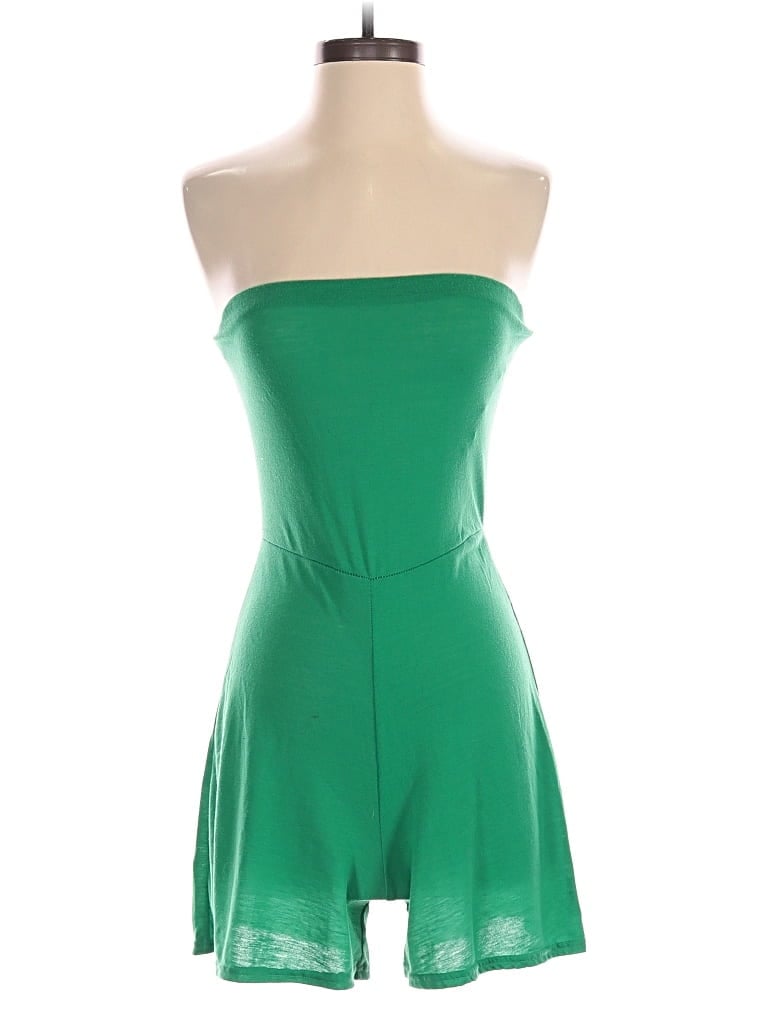 Pre-owned Assorted Brands Romper In Green