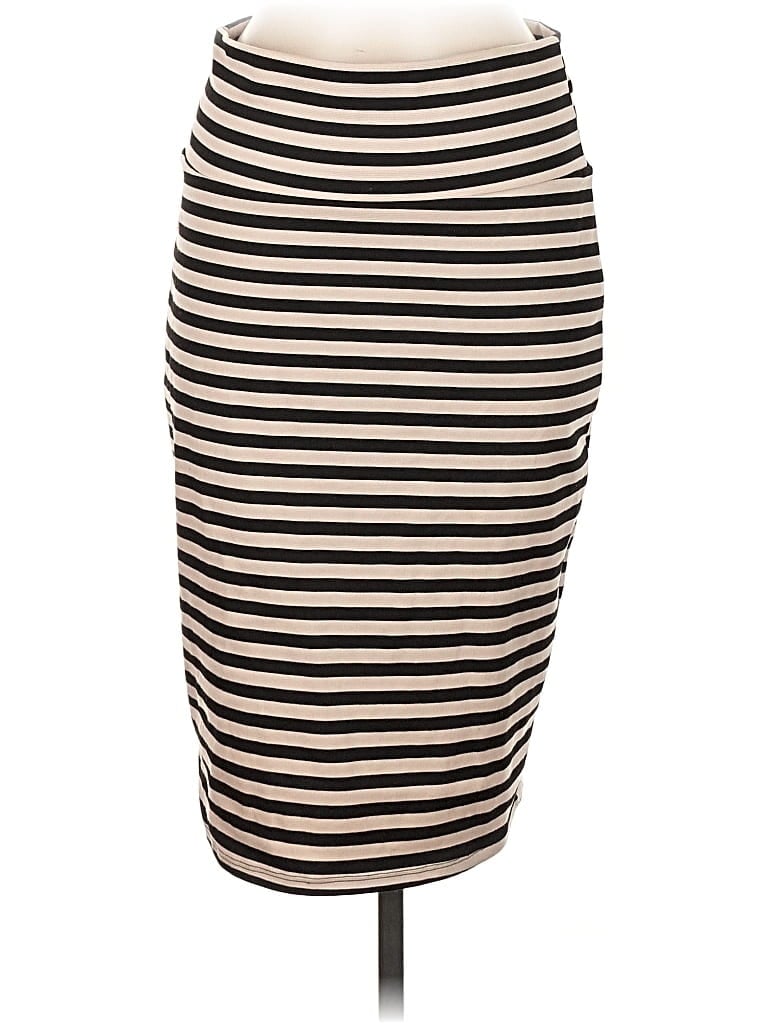 Pre-owned Lularoe Casual Skirt In White