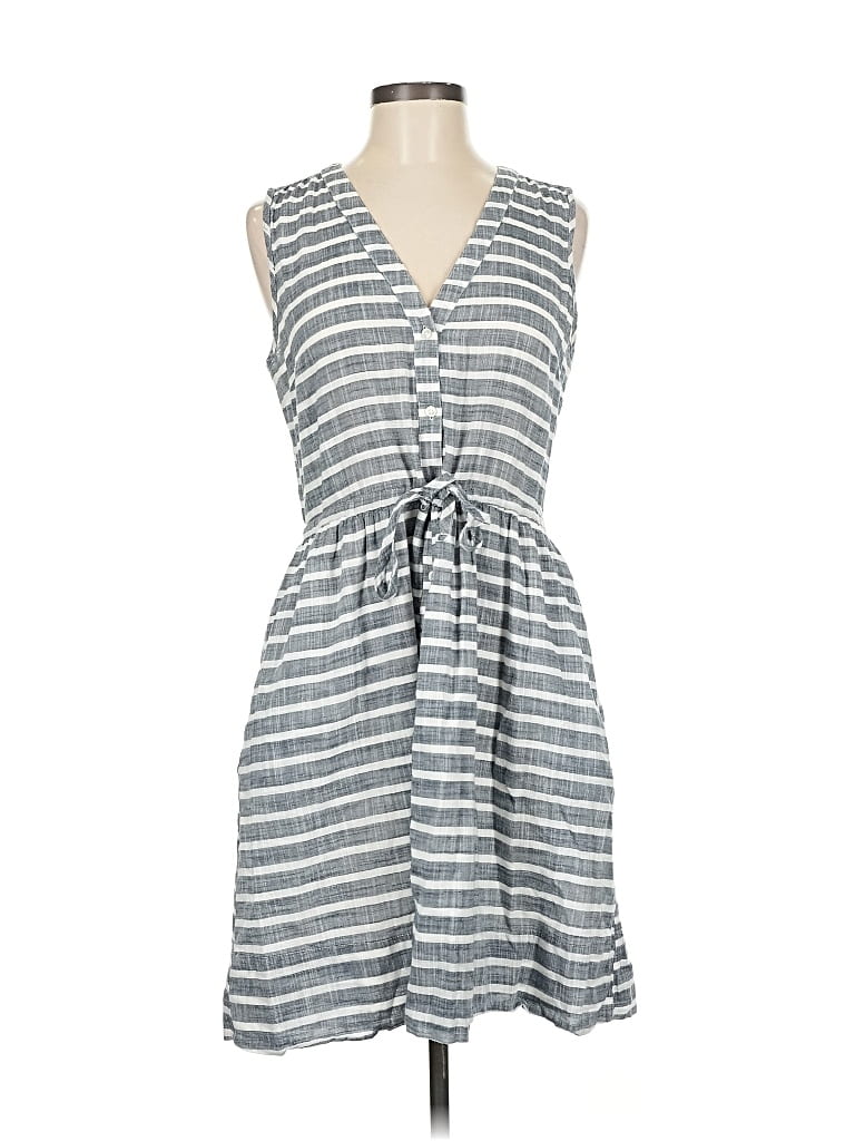 Pre-owned Gap Outlet Casual Dress In Gray