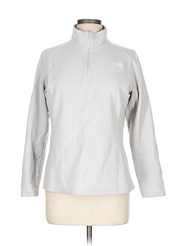 Pre-owned The North Face Sweatshirt In Silver