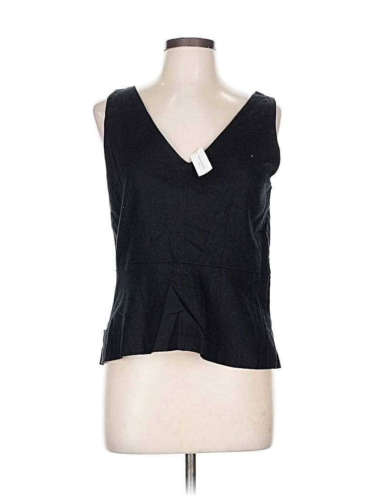 Banana Republic Factory Store Sleeveless Blouse In Black