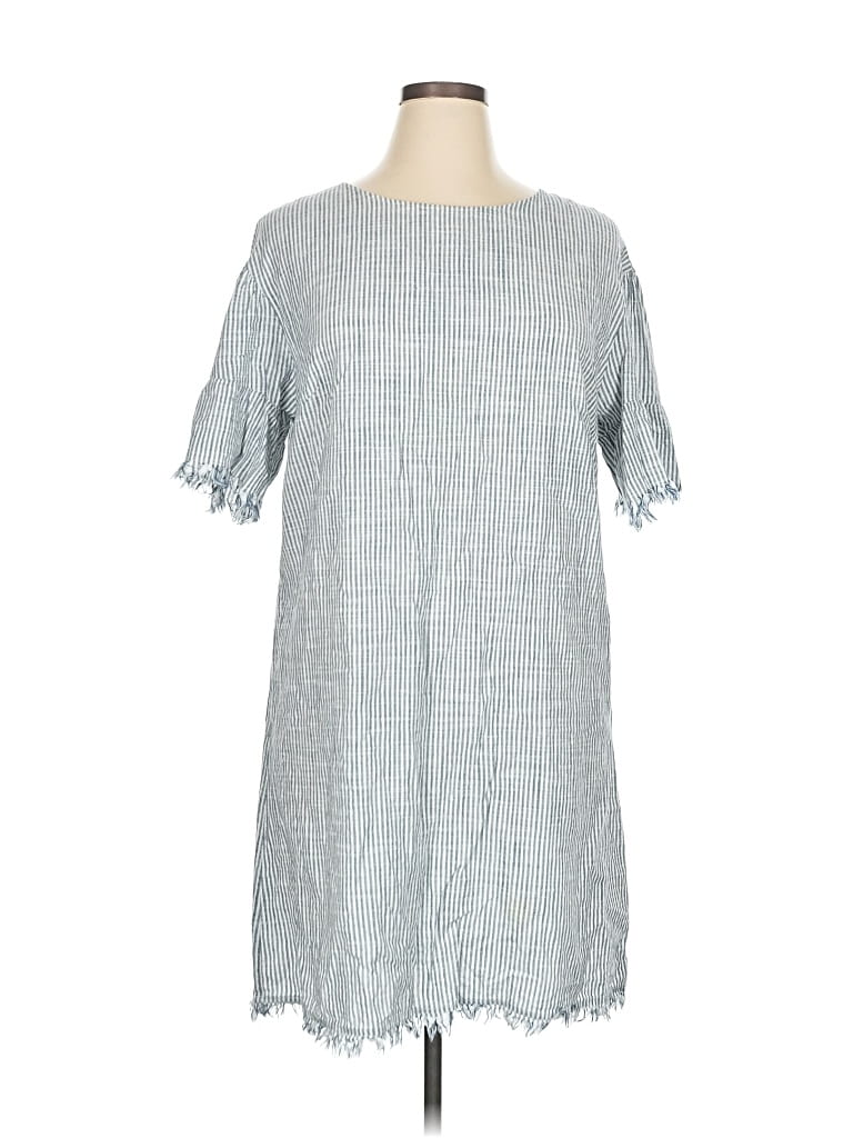 Pre-owned True Craft Casual Dress In Gray