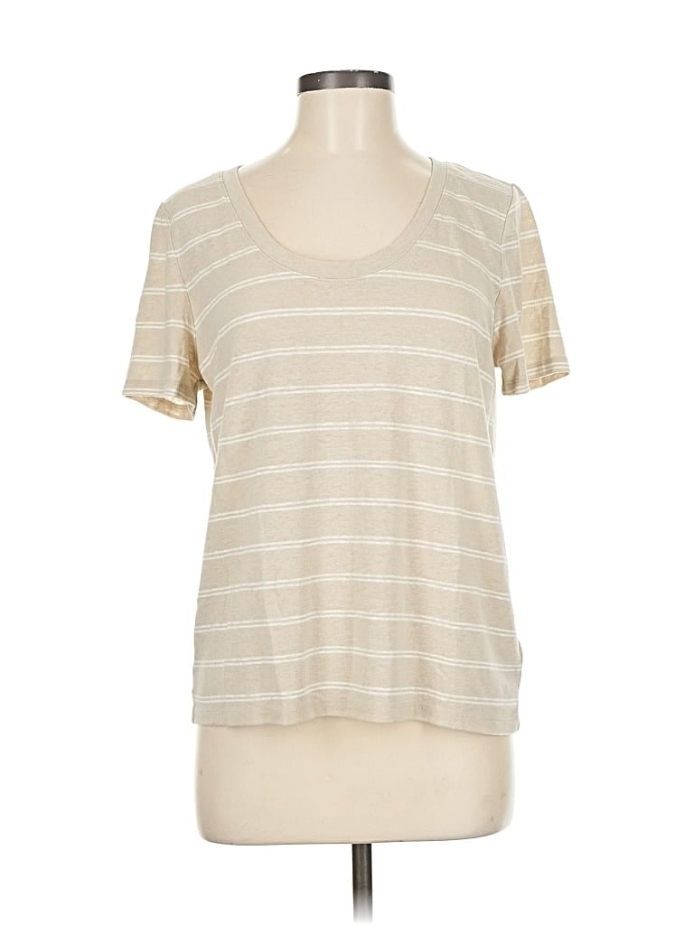 Pre-owned Gap Short Sleeve T-shirt In White