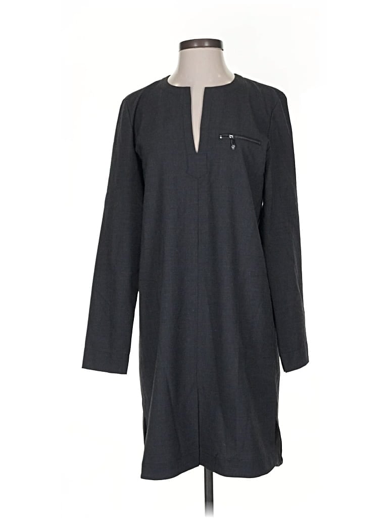 Pre-owned W By Worth Casual Dress In Gray