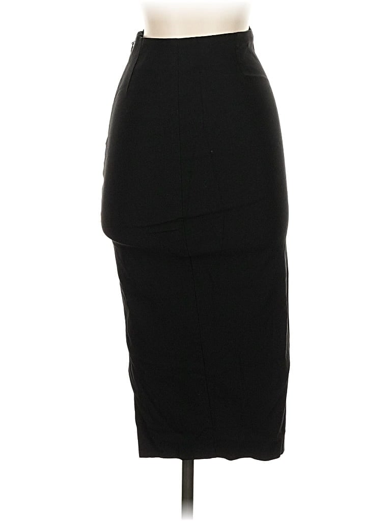 Pre-owned Asos Design Formal Skirt In Black