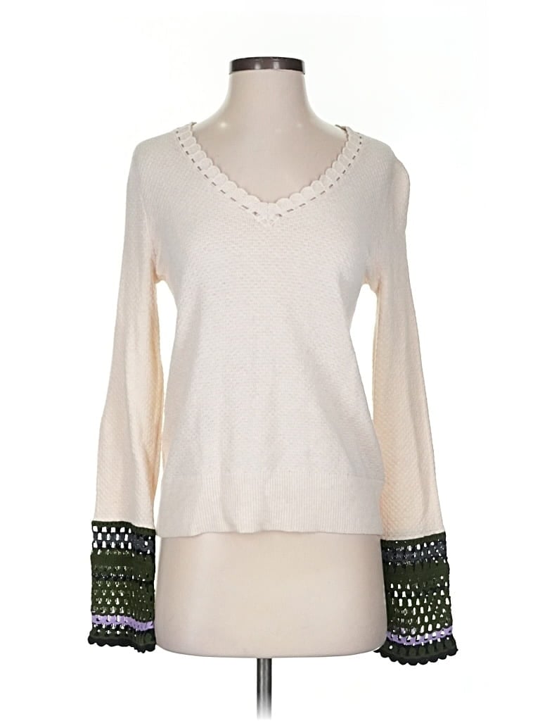 Lisa Todd Pullover Sweater In White