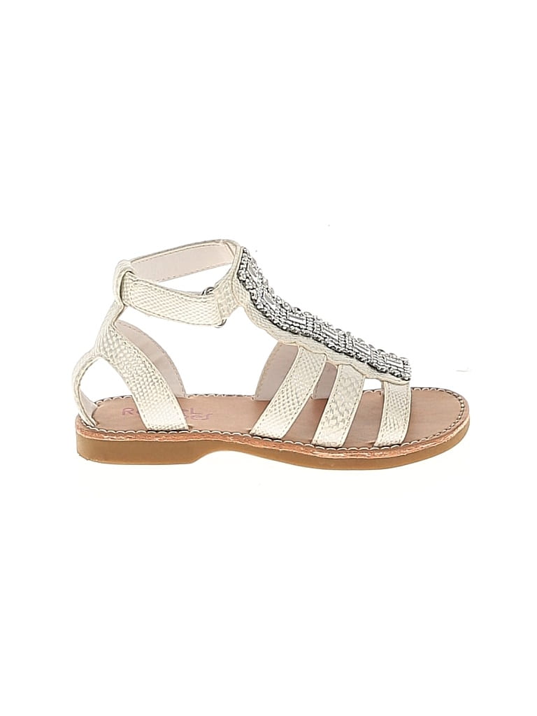 Pre-owned Rachel Shoes Kids' Sandals In White
