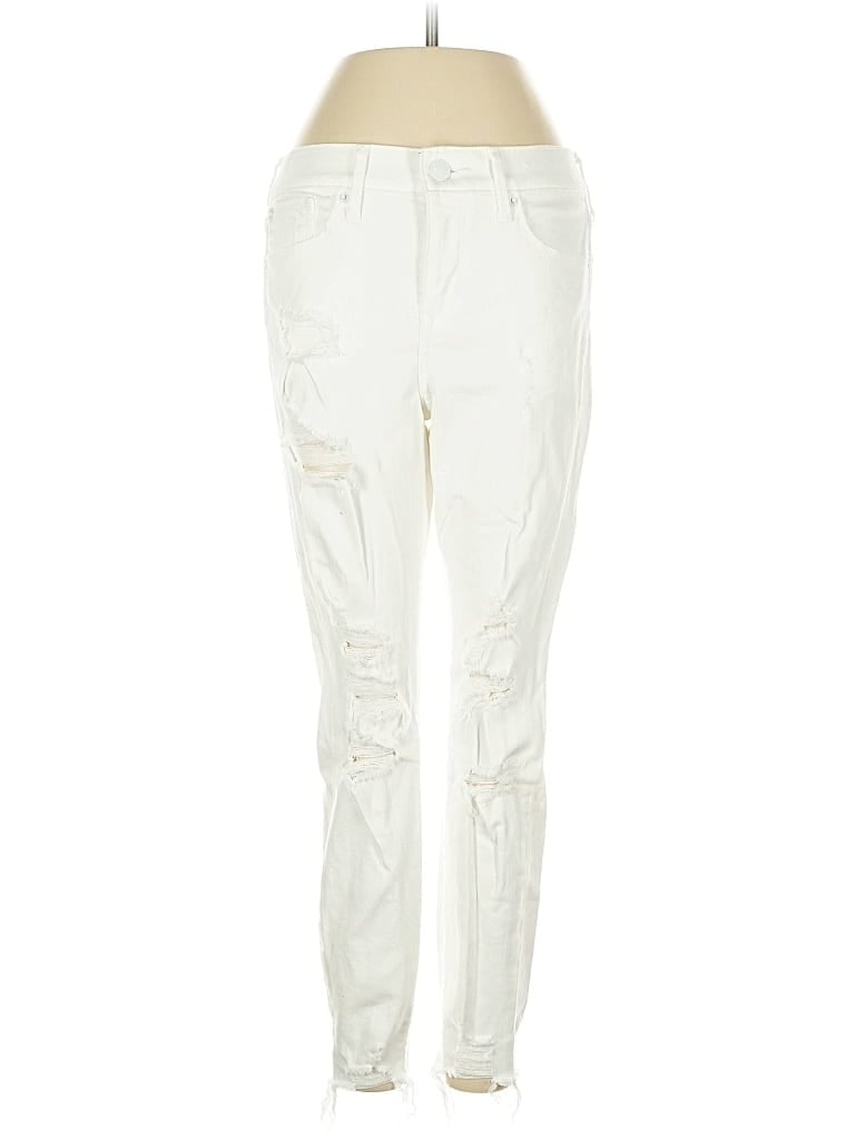 Pre-owned Express Jeans In White