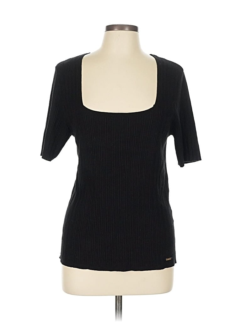 Pre-owned Calvin Klein Short Sleeve T-shirt In Black