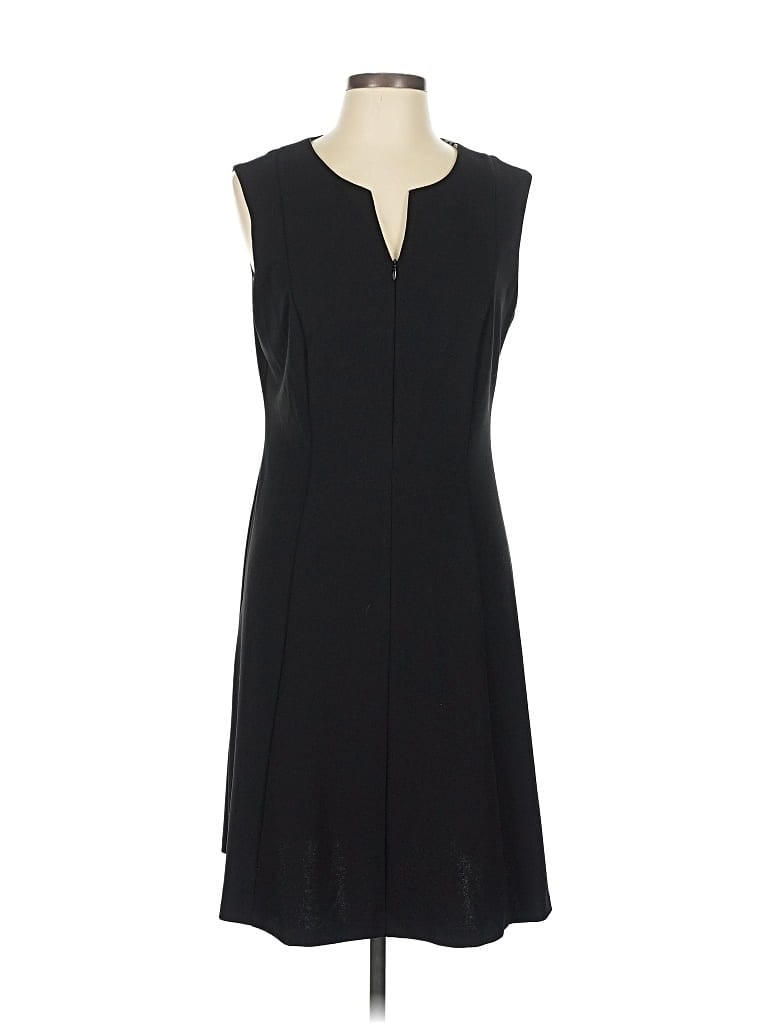 Pre-owned Connected Apparel Casual Dress In Black