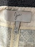 Joie 100% Polyester Tweed Ivory Shorts Size 0 - photo 3