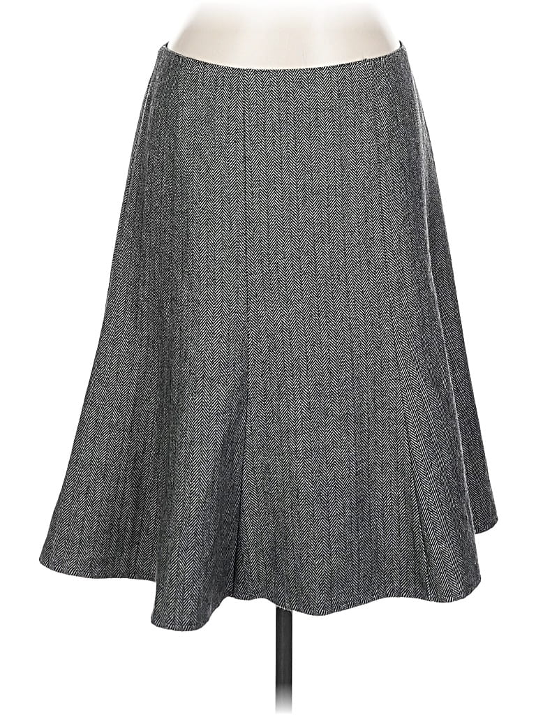 Pre-owned Dressbarn Casual Skirt In Gray