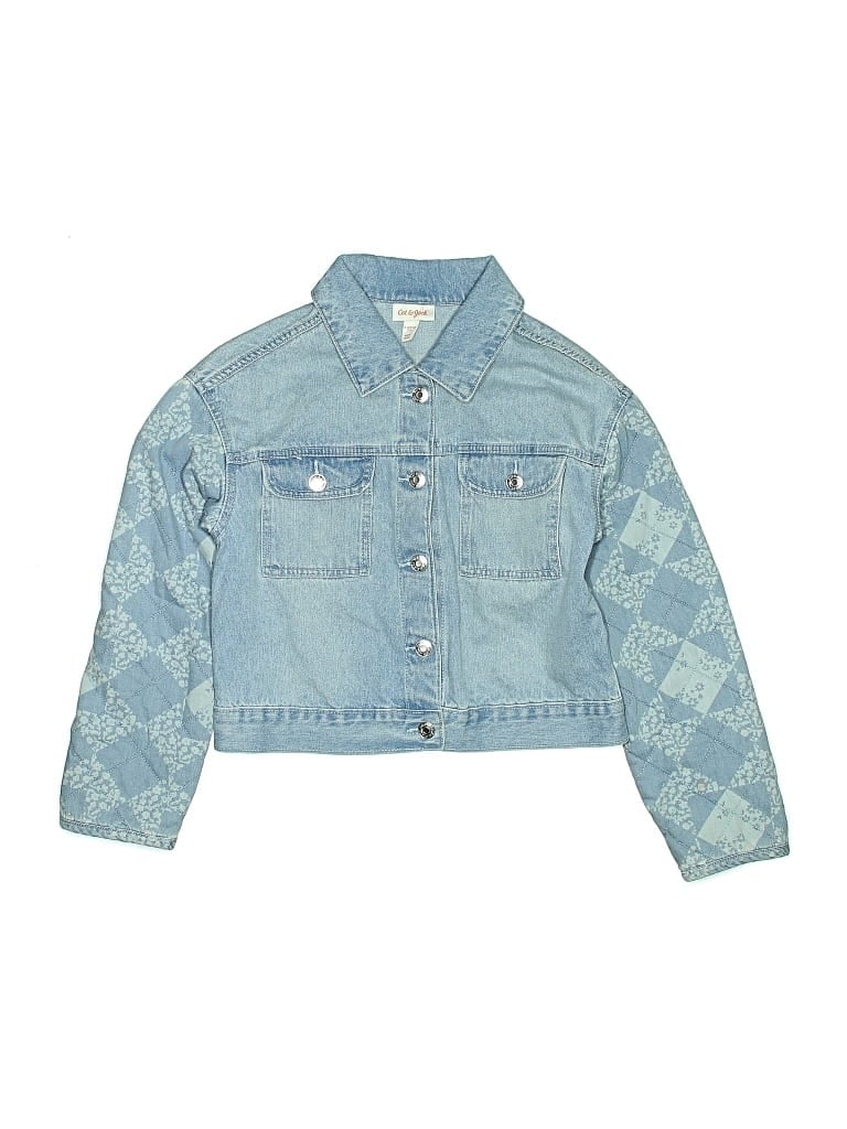 Pre-owned Cat & Jack Kids' Denim Jacket In Blue