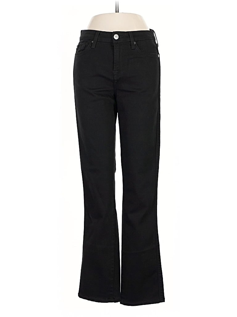 Pre-owned 7 For All Mankind Jeans In Black