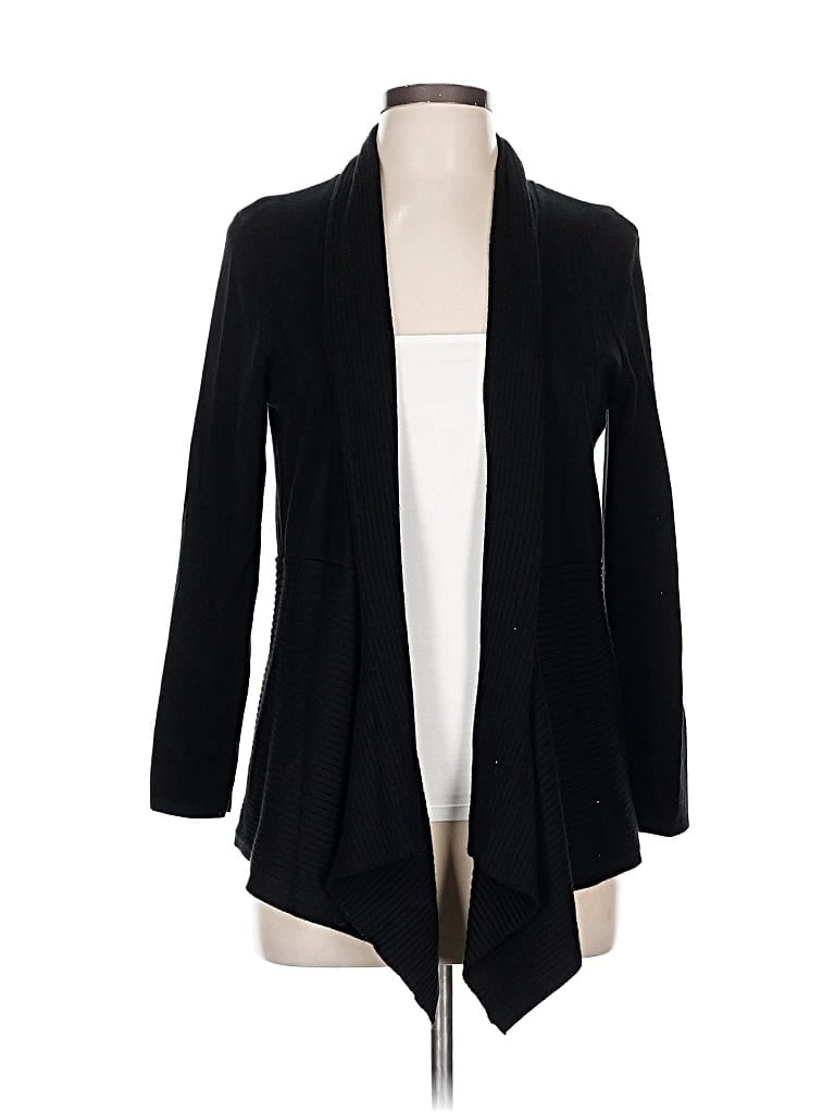 Pre-owned Jm Collection Cardigan Sweater In Black