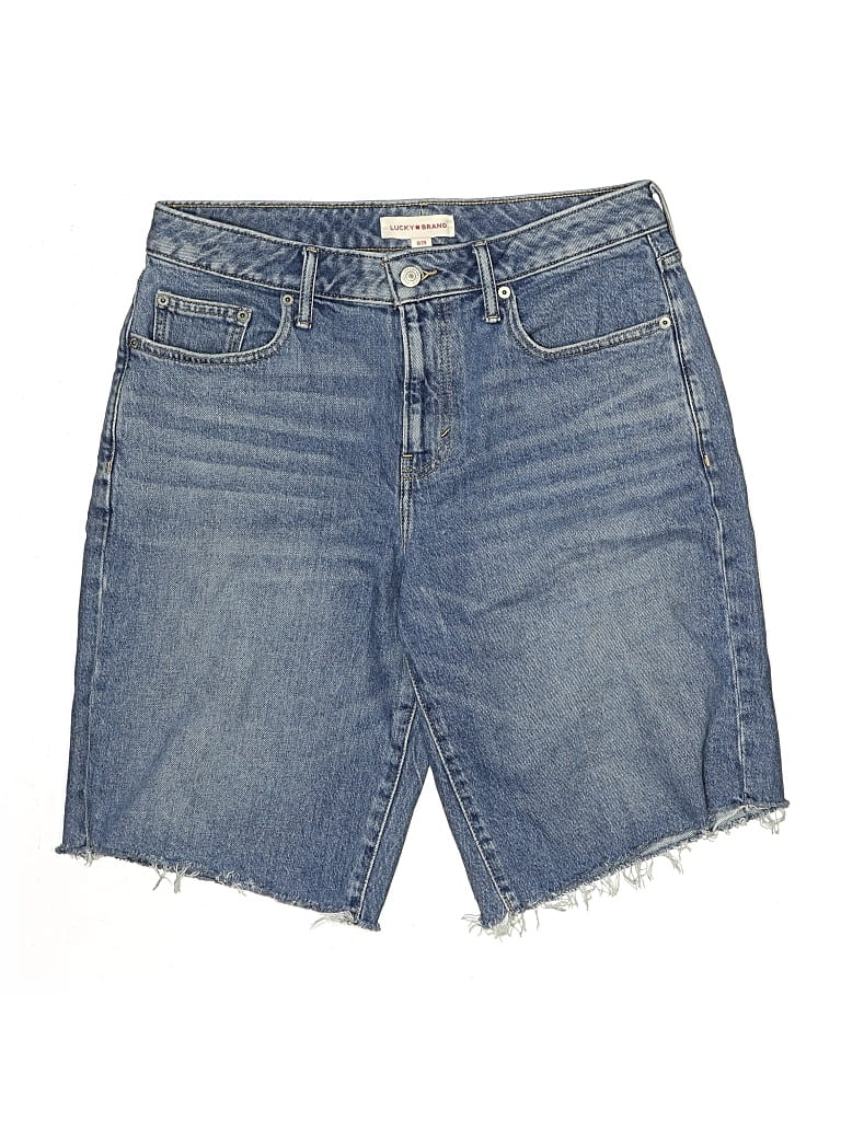 Pre-owned Lucky Brand Denim Shorts In Blue