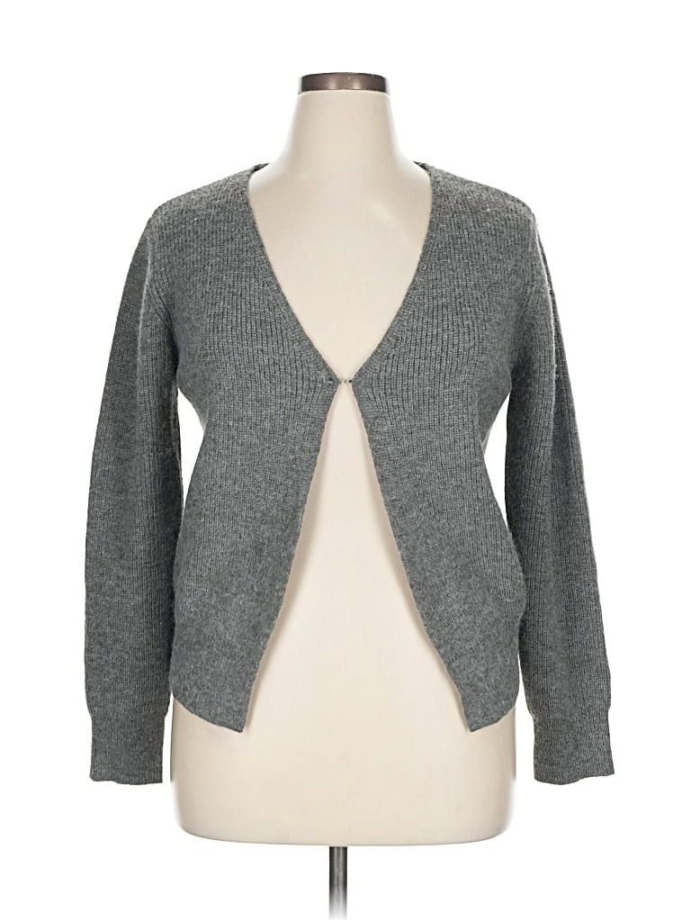 Pre-owned Alice Blue Cardigan Sweater In Gray