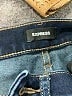Express Stripes Blue Jeans Size 00 - photo 7