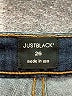 Just Black Hearts Blue Jeans Size 26 waist - photo 4
