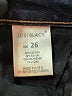 Just Black Hearts Blue Jeans Size 26 waist - photo 5