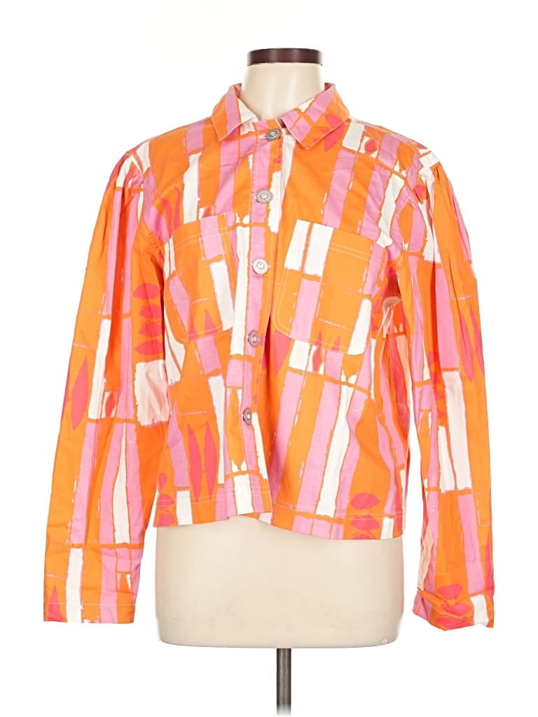 Pre-owned Porridge Jacket In Orange